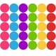 thumbnail image 1 of Adhesivos de suelo Outus Classroom, 30 unidades, 15,2 cm, multicolor, 1 of 6