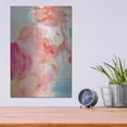 thumbnail image 4 of Luxe Metal Art 'Abstract Turquoise Pink No. 1' by Louis Duncan-He, Metal Wall Art, 12"x16", 4 of 9