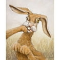 thumbnail image 3 of Silver, John 15x18 Black Modern Framed Museum Art Print Titled - 117 Boxing Hare, 3 of 5
