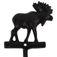 thumbnail image 2 of Metal Wall Mount Bull Moose Bath Towel Bar Rack Holder Hanger Rustic Cabin Decor, 2 of 3