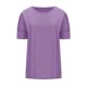 thumbnail image 5 of Camisas de Manga Corta para las Mujeres Casual Color Sólido Cuello Redondo Blusa, Poliéster Ligero Primavera Y Verano Superior, 5 of 6