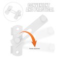 thumbnail image 3 of ETHZZLE Metal Gate Security Latch Flip Latch Gate Latch Heavy Duty Stainless Steel For Indoor Use 1 Pair, 3 of 8
