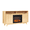Oak | A, variant on Hassch Fireplace TV Stand with 2 Doors for TVs up to 65 inch, Modern Media Console with 18 Inch Electric Fireplace Insert, Entertainment Center for Living Room, Oak
