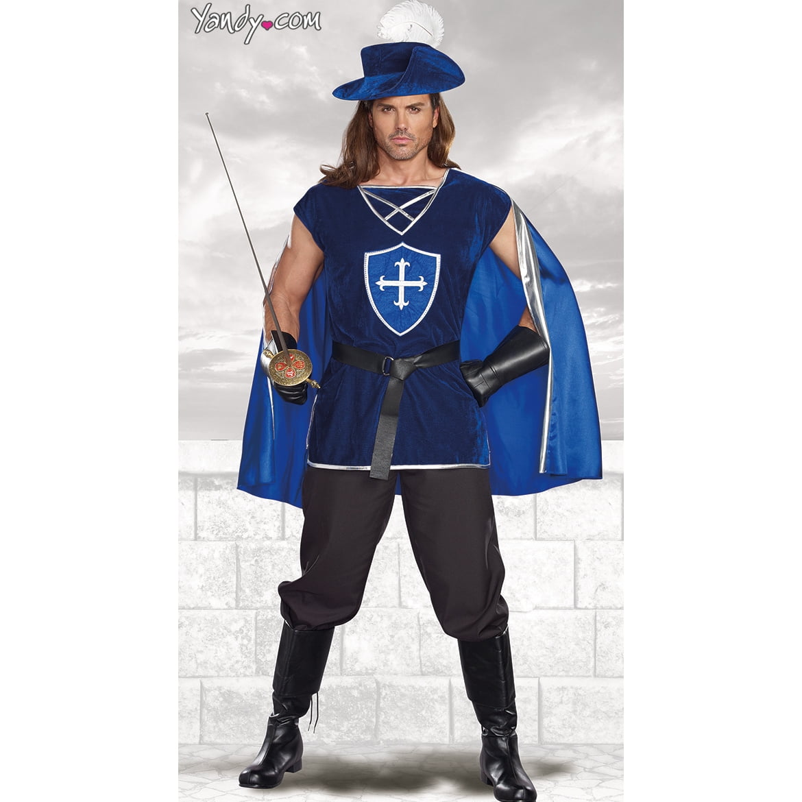 Roma Costume 4679 4pc Mighty Comic Hero