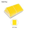 thumbnail image 3 of 200 Labels Colored Rectangle Stickers, Color Code Sticker 3x2 Inch Self Adhesive Yellow, 3 of 5