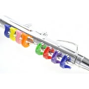 Clarinet With 8 Colored Keys All Woodwind Instrument