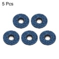 thumbnail image 3 of Uxcell 5 Pcs Roues Dénudées 5"x7/8 Pouces pour Moulin d'Angle Bleu, 3 of 6