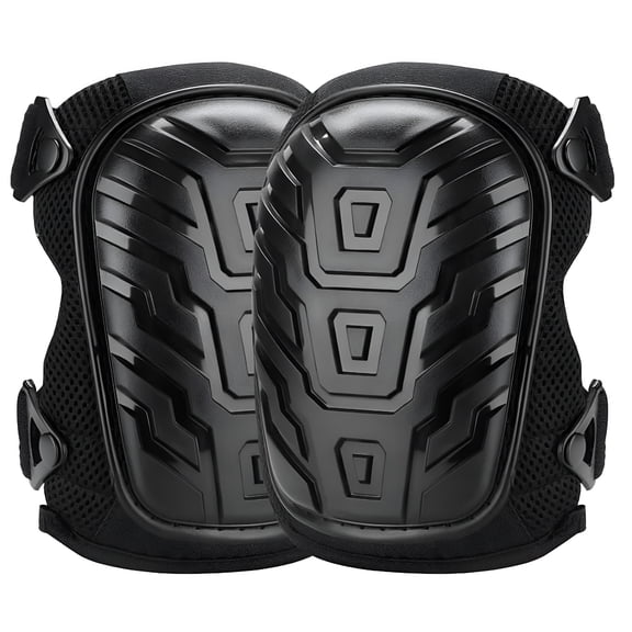 GJX Professional Knee Pads for Work - Knee Pads for Men,Heavy Duty Foam Padding,Kneepads for Construction,Gardening,Flooring with Comfortable Gel Cushion to Save Your Knees