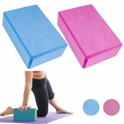 2 Eva Yoga Block Pilate Balance Exercise Brick Prop Accessories Stretch Support