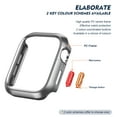 thumbnail image 2 of TECH CIRCLE Thin Fit Designed for Apple Watch Case Series 10 46mm Lightweight Hard PC Case Anti-Scratch Ultra-Thin Protective Cover for iWatch Series 10 46mm,Titanium, 2 of 7