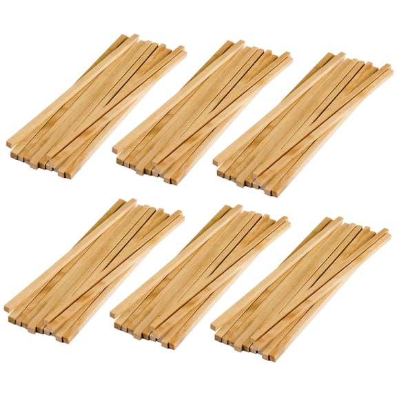 Teacher Created Resources STEM Basics Square Wood Dowels Natural Wood 12/Pack 6 Packs (TCR20928-6)
