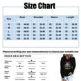 thumbnail image 4 of Vintage Christmas Sweatshirt Christmas Women'S Casual Hoody Y K Printed Loose Tops Pullover Crew Neck Long Sleeve Hoody Blouse Hoodies for Women Red XL, 4 of 5