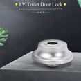 RV Toilet Door Lock Bathroom Door Lock Caravan Boat Latch Handle Lock ...
