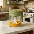 thumbnail image 4 of Empty Glass Seasoning Container, Glass Salt and Pepper Shaker Jars Bottles with Spoon, Large Capacity Spice Jars for Kitchen Cooking, 4 of 6