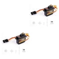 thumbnail image 3 of ZLight EMAX EMX-SV-0275 ES08MA II 12g Metal Gear Analog Servo Exquisite Workmanship Stable Stable Performance 2Set, 3 of 6