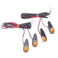 thumbnail image 4 of 2pcs Motorcycle LED Turn Signal Light DRL Daytime Running Lights Indicator For ATV Scooter Flashing Indicator Lamps, 4 of 5