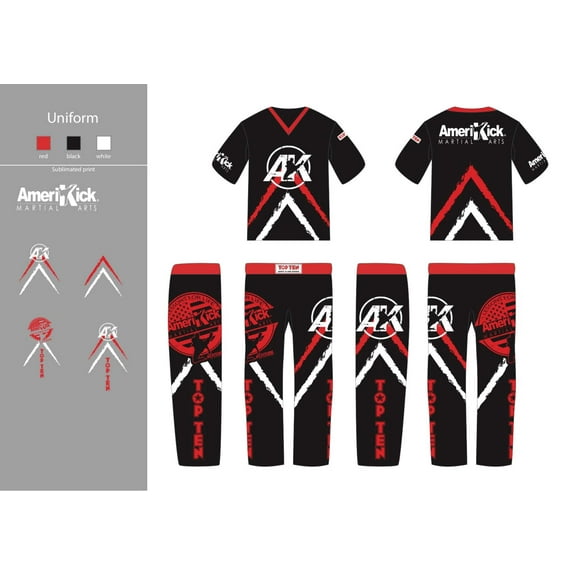 Amerikick Top Ten Uniform model 2019-2020, 1616-AME