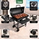 thumbnail image 5 of Asador de Carbon Ahumador Jardimex Parrilla 70cm Mesa Frontal Cenicero, 5 of 7