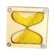 thumbnail image 3 of Accesorio de reloj de arena de madera para tablero de actividades, material práctico para enseñar habilidades para viajes Amarillo, 3 of 7