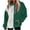 #0089-Green, variant on Womens Casual Sherpa Hoodies Fleece Sweatshirts Fuzzy Pullover Fluffy Oversized Fashion Outerwear with Pockets