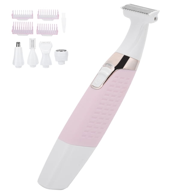 Depiladora eléctrica para el cuerpo, afeitadora recargable por USB para mujeres, máquina de depilación 5 sin dolor en 1