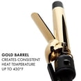 thumbnail image 3 of Hot Tools Fer/brochette Professionnel Gold Curling 1.25 Pouces, 3 of 5