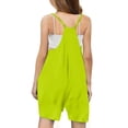 thumbnail image 5 of Girls Rompers 10-12 Pants Jumpsuit Dressy Sleeveless Summer Jumpers Cute Spaghetti Strap Romoers with Pockets Toddler Girl Clothes Todays Order for Delivery From Ofertas En, 5 of 7