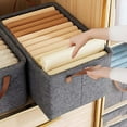 thumbnail image 6 of PRETXORVE Effortless Clothing Storage Solution Your Life with this Drawer-Style Fabric Wardrobe Organizer for Sweaters and More, 6 of 9