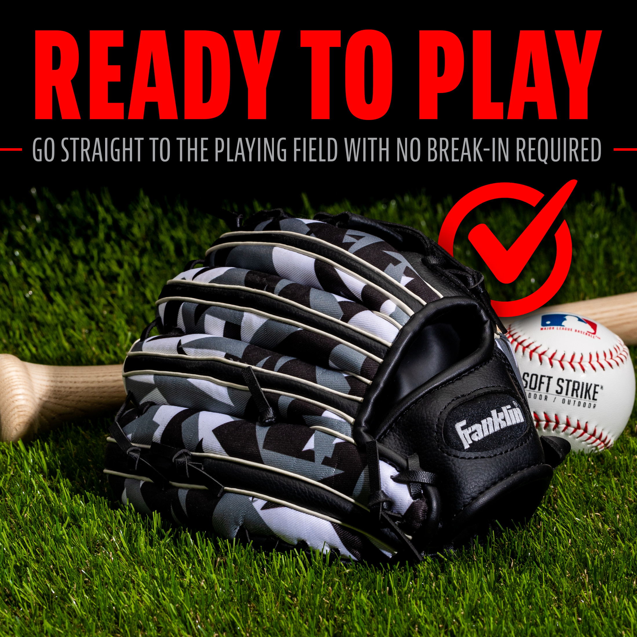 Franklin Sports RTP Youth Teeball Glove 9.5 In photo 6