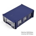 thumbnail image 2 of Stackable Plastic Storage Box for Hardware Parts, Crafts, and Sewing Supplies, 2 of 7