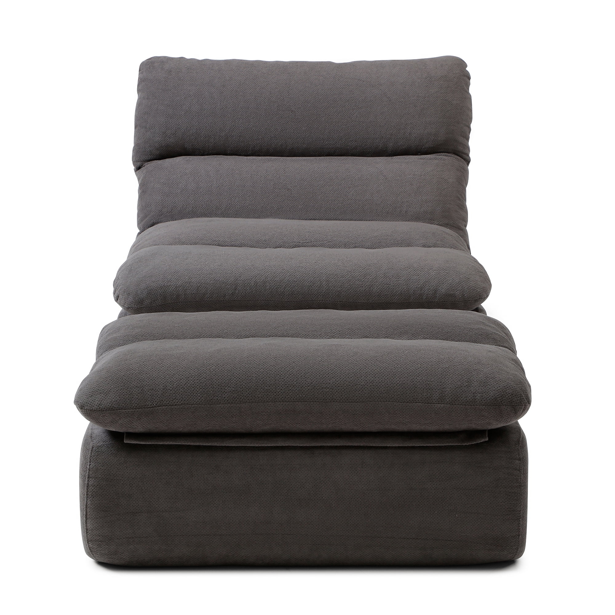 32" Bean Bag Chair & Ottoman, Tufted Lazy Sofa for Adults