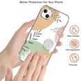 thumbnail image 2 of Boho Leaf Case Compatible with iPhone 13,Unique Trendy Design TPU Bumper Cover Case, 2 of 5