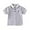 1 Grey, variant on Casual Color Block Short Sleeve Polo Shirt for Kids (Toddler, Little Boys),12-18 Months