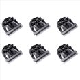 thumbnail image 1 of 6X Black Ceramic Titanium Knife Pet Dog Hair Trimmer Blade Clipper Head for P2 P3 P6 P9 S1 ZP-295 ZP-293 4,6 x Clipper Head,black, 1 of 6