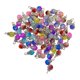 thumbnail image 3 of Colgantes de cuentas florales Sunnimix 50Pcs 15 X 8 Gota de Multi Colores, 3 of 8
