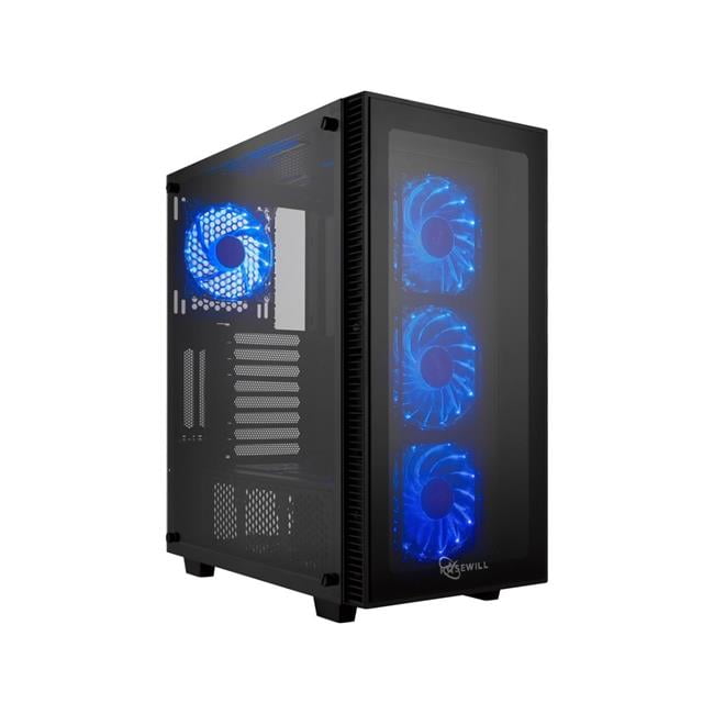 Rosewill CULLINAN MXBlue ATX MidTower Gaming PC Computer Case