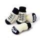 thumbnail image 4 of Juguetes Calcetines de Perro Gato Non-Slip Garra Negro S Yinane Blanco y negro cordón patrón perro de mascota perrito gato calcetines antideslizantes con patas lindas S, 4 of 8