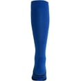 thumbnail image 3 of Under Armour unisex-adult Team Over-the-calf Socks, 1-pair Royal/White X-Large, 3 of 4