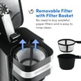 thumbnail image 4 of Elite Gourmet Single Serve Personal Coffee Maker with Stainless Steel Travel Mug, 4 of 9