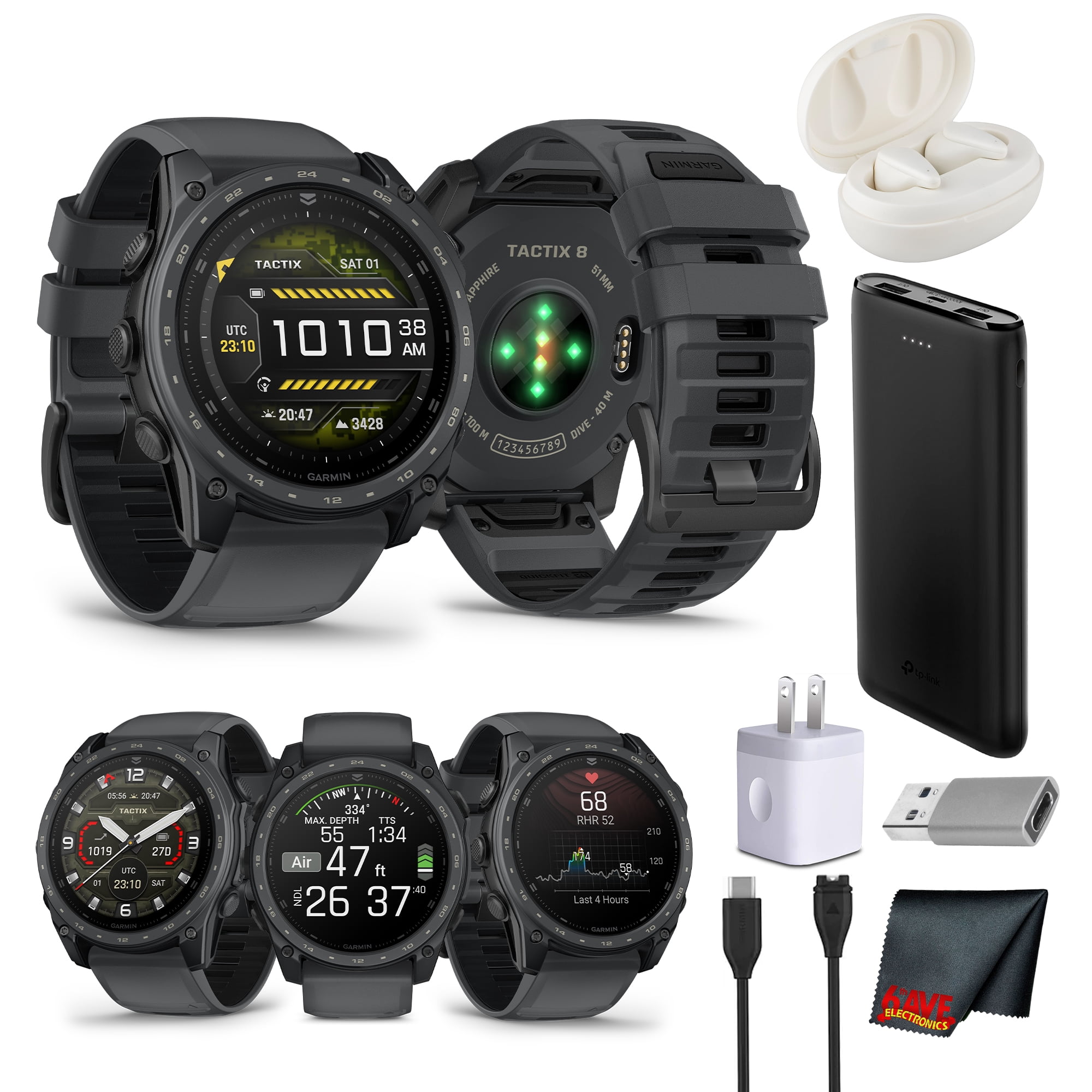 Garmin vívoactive 4S Smartwatch GPS Fitness Music, Slate Steel