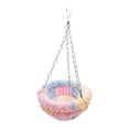 thumbnail image 2 of Small Parrot Bird Nest with Warm Plush Cotton Hammock for Cage, Cozy Hanging Bed for Autumn and Winter, 2 of 6