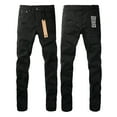 thumbnail image 2 of New Ksubis Jeans for Men's Casual Stylish Straight Slim Fit Jeans Streetwear Slim Fit Stretch Jeans Baggy Ripped Straight Skinny Denim Pants Size 32, 2 of 8