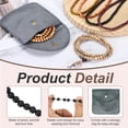 thumbnail image 3 of Pulsera de cuentas de oración Uxcell, 6mm de diámetro, 108 cuentas de madera natural Mala, enlace para muñeca con bolsa para hombres y mujeres, color ébano, 3 of 6