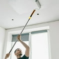 JSCDRPDWL Retractable Paint Roller Extension Poles, Painting Extension Pole Extends to Stainless