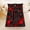 Black Red L, variant on Erosebridal Teens Black Red Geometric Grid Twin Sheet Sets 3pcs,P Personalized Initial Bedding For Boys Girls