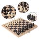 thumbnail image 1 of Wooden Chess Set International Chess Entertainment Game Chess Set with Folding Board, 1 of 5