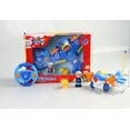 thumbnail image 3 of PlayWorld Gobbles of Giggles Cartoon RC Airplane for Kids - Blue, 3 of 8