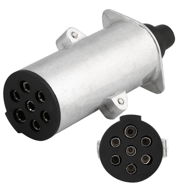 Adaptador De Conector De Remolque Tipo N, 24V, 7 Pines, Para Remolque