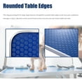 thumbnail image 4 of 36 Inch Professional Adjustable Pet Grooming Table Heavy Duty with Arm Noose & Mesh Tray for Dog Cat Shower Table Maximum Capacity Up to 265Lb, Blue, 4 of 6