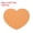 Orange, variant on 100PCS Heart Paper Cutouts 2.5 Inch Small Heart Shaped Tags for Valentine's Day Craft Bulletin Board, Dark Yellow